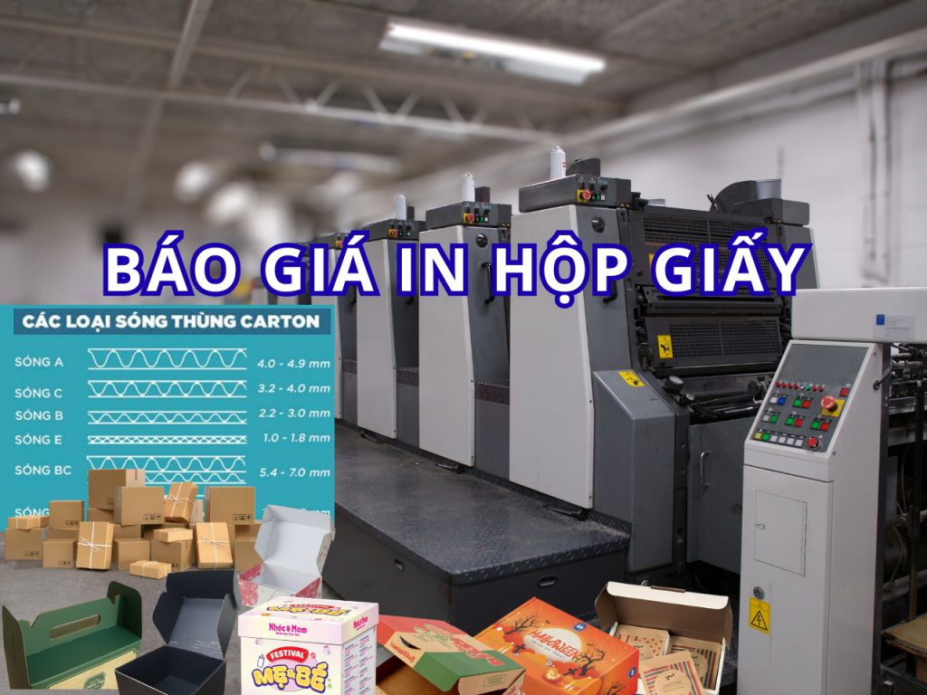 BÁO GIÁ IN HỘP GIẤY