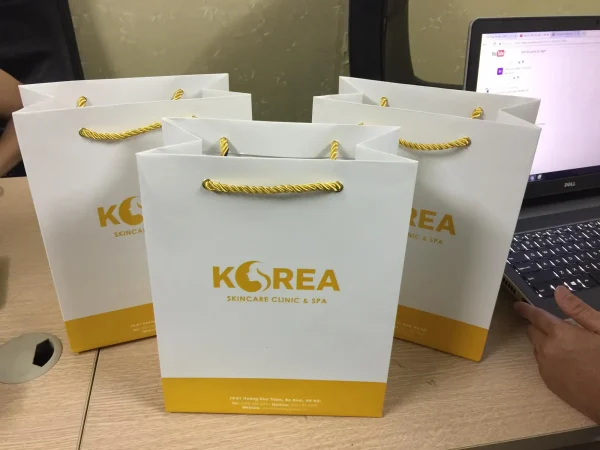 In túi giấy xách Korea Skincare Clinic spa