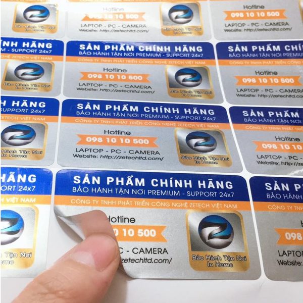 In tem nhãn decal - Ảnh 5