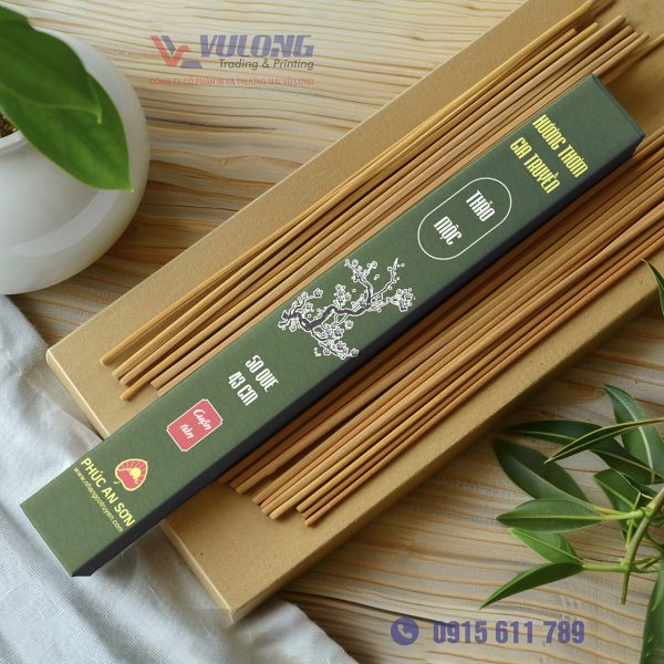 In hộp nhang chuyên nghiệp Ghi Dấu Thương Hiệu - Ảnh 3