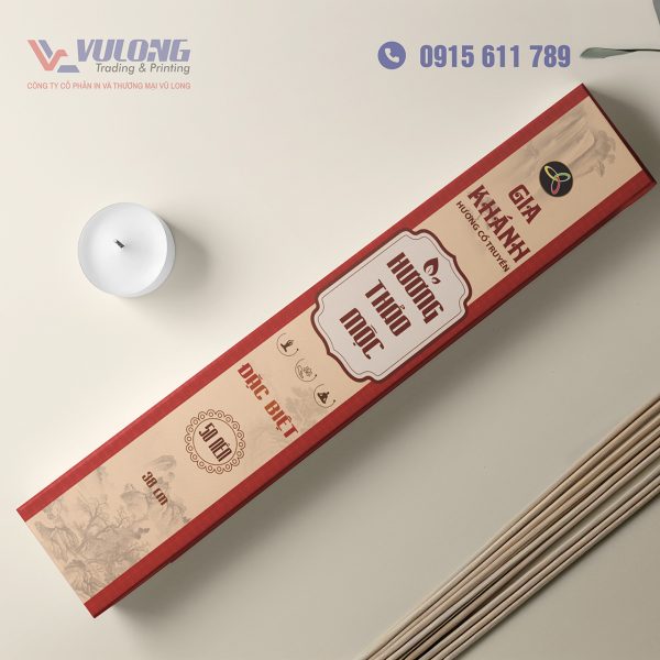 In hộp nhang chuyên nghiệp Ghi Dấu Thương Hiệu - Ảnh 4