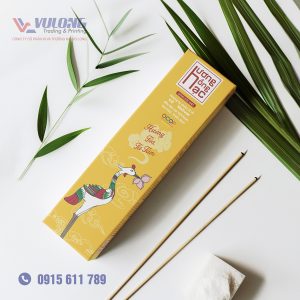 In hộp nhang chuyên nghiệp Ghi Dấu Thương Hiệu