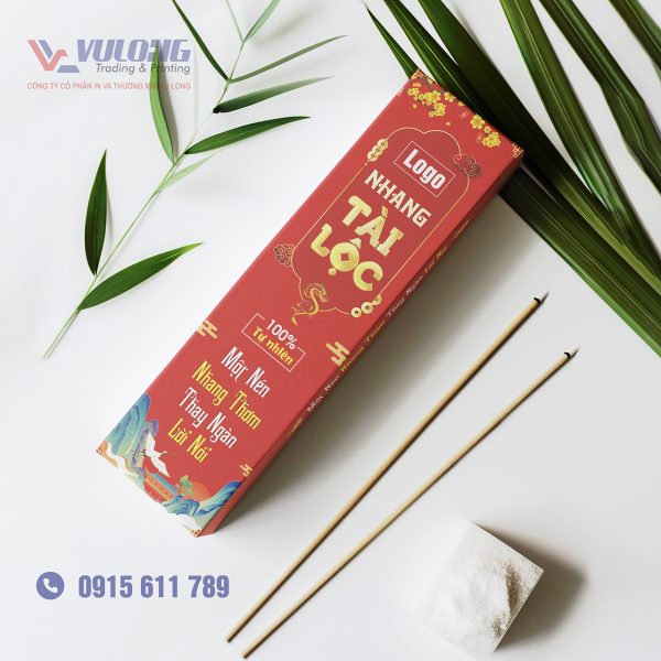 In hộp nhang chuyên nghiệp Ghi Dấu Thương Hiệu - Ảnh 8