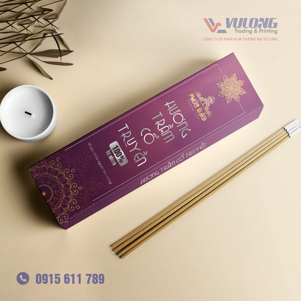 In hộp nhang chuyên nghiệp Ghi Dấu Thương Hiệu - Ảnh 9